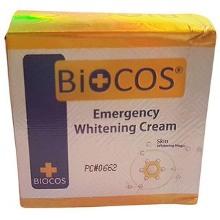                       Biocos Emergency whitening Cream ( 28 gm ) - Pack Of 2                                              