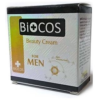                       Biocos Beauty Men Cream With Skin Whitening Magic Formula Pack Of 1  (28g)                                              