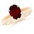 9.5 Ratti Hessonite Gold Plated Ring With Certified Astrological Stone by CEYLONMINE