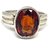 Natural and Eligent Hessonite 9.25 Carat silver Ring by CEYLONMINE