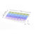 Pill Case 4 Row 28 Squares Weekly 7 Days Tablet Box Holder Medicine Storage Organizer Container Assorted Color