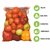 Greendot Reusable Mesh Fridge Bags for Multipurpose Storage of Fruits  Vegetables (Pack of 6)