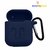 easybigdeals Silicone Shock Proof Protection Carrying Case Cover with Key Chain Compatible with  Wireless Headset (Blue)