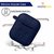 easybigdeals Silicone Shock Proof Protection Carrying Case Cover with Key Chain Compatible with  Wireless Headset (Blue)