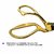 Steel Tailoring Scissor with Brass Finish Handle for Cloth Cutting Single Scissor (8 Inches)