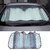 Auto Addict Car Silver Foil Sunshade Solar Reflective Foldable Curtain Shield For BMW 7 Series