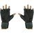 Gym Gloves  Fitness Wrist Support Weight Lifting Workout Gloves (Black) Gym  Fitness Gloves
