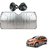 Auto Addict Car Silver Foil Sunshade Solar Reflective Foldable Curtain Shield For Honda Mobilio