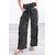Stretchable Designer Plain Casual Wear Palazzo Pant for Women's - Free Size Waist 28-34 (Striped)