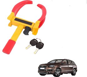 Auto Addict Car Heavy Duty Car Wheel Lock Anti Theft Tyre Lock 1 Pc For Audi Q7