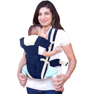 Elegant Baby Carrier with 4 carry positions, for 6 to 24 months baby, Max weight Up to 15 Kgs