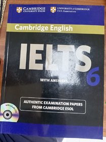Cambridge IELTS 6 Student's Book with Answers  (English, Paperback, Cambridge ESOL)