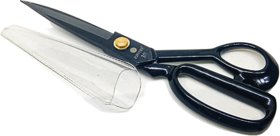Tailoring scissors Jupiter brand black 10 inches steel - multipurpose