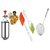 Sell Net Retail Steel Vada Maker WITH SILICONE SPATULA  BRUSH AND STEEL STRAINER
