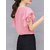 Elizy Women Pink Ruffle Sleeve Regular Top