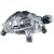 Raviour Lifestyle Pure Sphatik Crystal Good Luck Feng Shui Tortoise Decorative Showpiece - (Crystal, Clear)