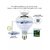 AVN Elite Bluetooth Color Changing Cool Daylight led Light Bulb with Built Speaker B22 Base