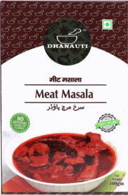 Dhanauti Meet Masala 1Kg ,Get Free 100gm Pink salt (Pack of 11)