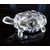 Raviour Lifestyle Turtle Tortoise for Feng Shui and vastu Sastra- Wealth Sign Statue Showpiece (Transparent)