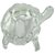 Raviour Lifestyle Crystal Turtle Tortoise for Feng Shui and Vastu for Career and Luck (Transparent)