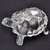 Raviour Lifestyle Crystal Turtle Tortoise for Feng Shui and Vastu for Career and Luck (Transparent)