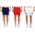 MRD UNISEX RUNNING  SPORTS SHORTS COMBO WITH ZIPPER POCKETS (FREE SIZE WAIST 28 to 34 INCH) (PACK of 3)