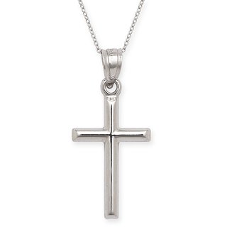                       CEYLONMINE- Pendant Sterling Silver  jesus cross natural and unisex pendant                                              