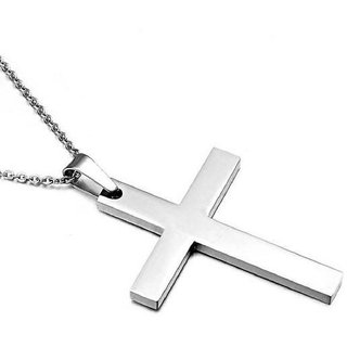                       CEYLONMINE-Original Silver Plating Pendant Jesus Cross Pendant Without Chain                                              