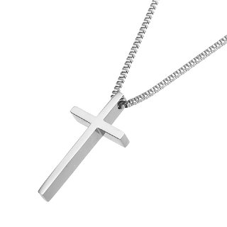                       CEYLONMINE- Jesus cross pendant  Without Chain sterling silver                                              