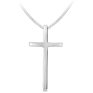                       CEYLONMINE-Original  Silver Plating jesus cross  Pendant Without Chain                                              
