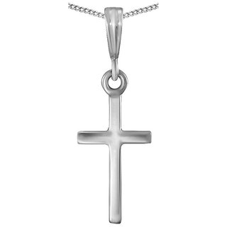                       CEYLONMINE-Silver plating Jesus Cross Pandent  without chain                                              