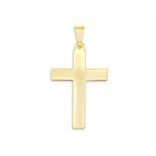                       CEYLONMINE- Gold Plating Jesus Cross Pendant                                              