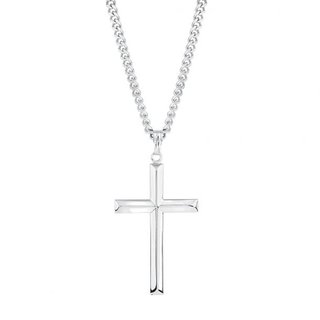                       CEYLONMINE-Silver plating Jesus Cross Pandent  without chain                                              