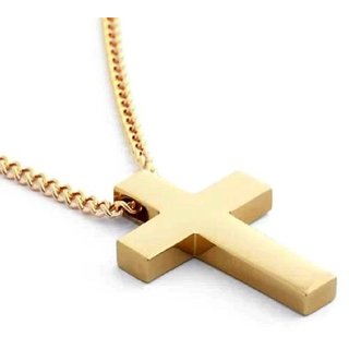 CEYLONMINE-Gold plating Pandent without chain Jesus cross pendant CEYLONMINE-Gold plating Pandent without chain Jesus cross pendant