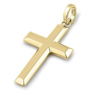                       CEYLONMINE-Gold Plating pendant without chain good loocking jesus cross pendant for unisex                                              