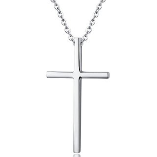                       CEYLONMINE-Original Silver Plating Jesus Cross  Pendant Without Chain                                              