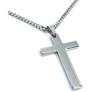                       CEYLONMINE-Real Jesus Cross  Pendant Without Chain Sterling Silver Pendant                                              