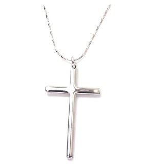 CEYLONMINE-Silver plating Jesus Cross Pandent without chain CEYLONMINE-Silver plating Jesus Cross Pandent without chain