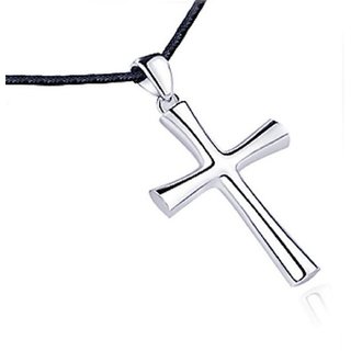                       CEYLONMINE-Sterling Silver Original Jesus Cross Pendant                                              