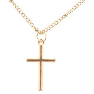                       CEYLONMINE-Original Gold Plating jesus cross  Pendant Without Chain                                              