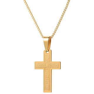 CEYLONMINE-Jesus Cross Pendant Gold Plating CEYLONMINE-Jesus Cross Pendant Gold Plating