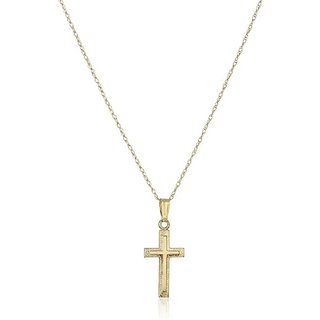 CEYLONMINE-Gold plating Jesus Cross Pandent without chain CEYLONMINE-Gold plating Jesus Cross Pandent without chain