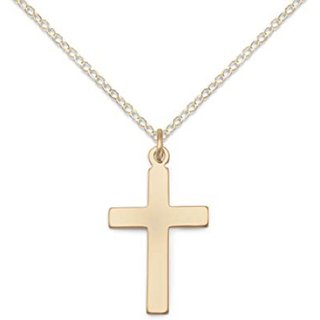 CEYLONMINE-Gold plating Jesus Cross Pandent without chain CEYLONMINE-Gold plating Jesus Cross Pandent without chain