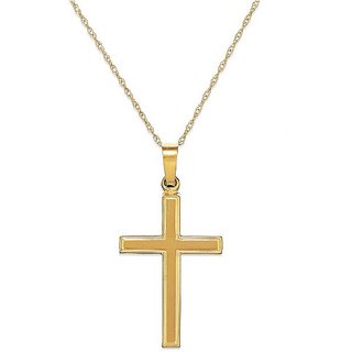                       CEYLONMINE-Gold plating Jesus Cross Pandent without chain                                              