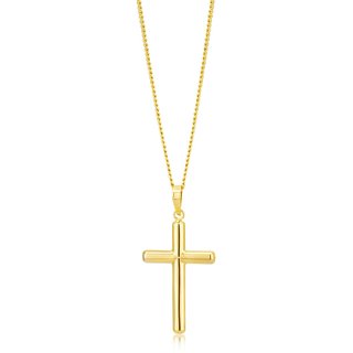                       CEYLONMINE-Gold plating Jesus Cross Pandent  without chain                                              
