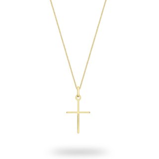                       CEYLONMINE-Real Jesus Cross Pendant Without Chain Gold Plating                                              