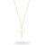 CEYLONMINE-Real Jesus Cross Pendant Without Chain Gold Plating