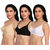 Women's Non-Padded Formal  Party Wearing Bra Pack of 3