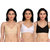 Women and Girl's Casual Wearing Non-Padded Bra Pack of 3