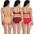 Hosiery Innerwear Lingerie Sets for Women  Girls Pack of 3